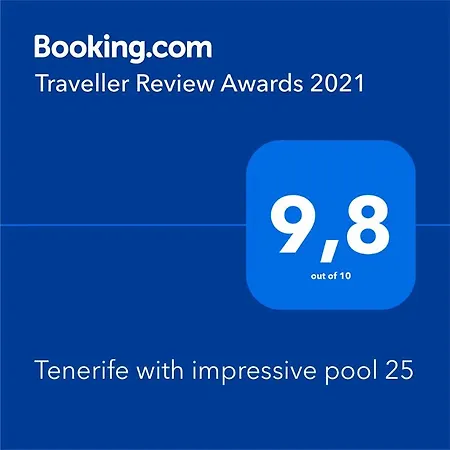 Tenerife With Impressive Pool 25 Costa Del Silencio